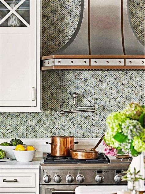 Mosaic Tile Backsplash In Kitchen