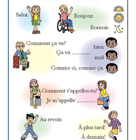 Cours De Français A1 11 Les Salutations