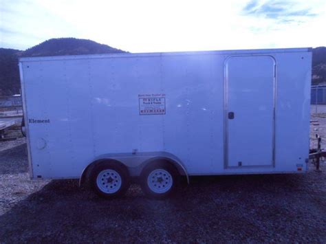 2013 Look Trailers 7x16 Cargo Enclosed Trailer