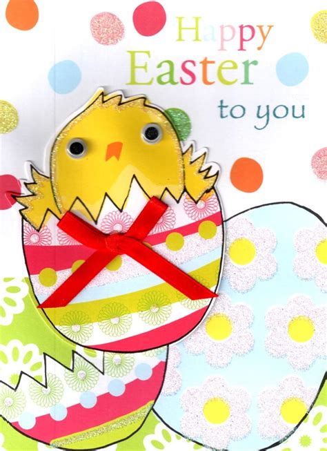 Here's to an easter spent remembering what the holiday is really about: Happy Easter To You Cute Chick Easter Card | Cards | Love ...