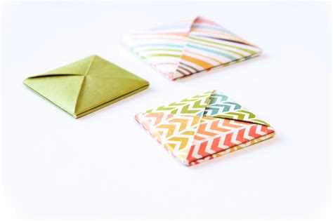 Origami Square Envelope I Try Diy