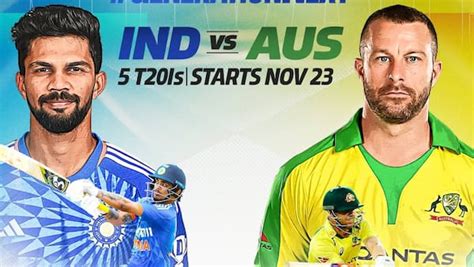 India Vs Australia T20 Series How To Watch Livestream