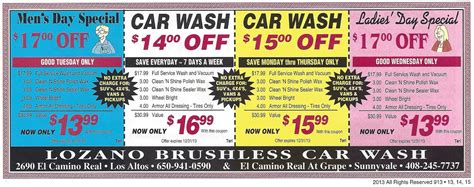 You are in free & updated car wash coupon codes and promo codes. Kirk's Market Thoughts: Lozano's Car Wash Coupons - 38% ...