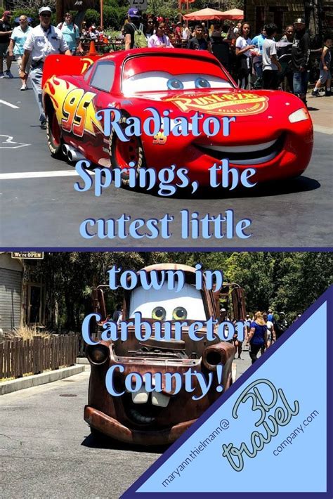 Visit Radiator Springs At Disneyland California Adventure Park