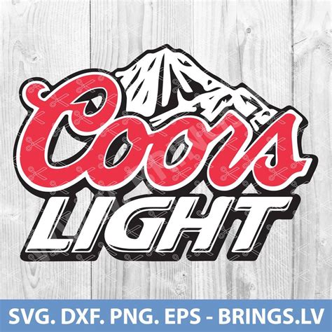 Coors Light Svg Logo PREMIUM AND FREE SVG DXF PNG CUT FILES FOR