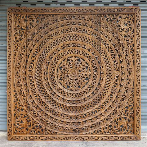 Big canvas paintings for home decor. Buy Large Handmade Relief Carving Tropical Home Decor Online