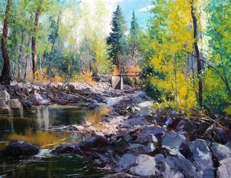 Eric Wallis Oil Painting Beautiful Landscape Paintings Landscape