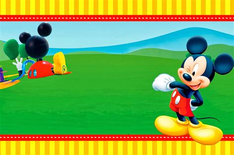 Mickey Mouse Clubhouse Wallpaper Fondo De Mickey Mouse 3234340