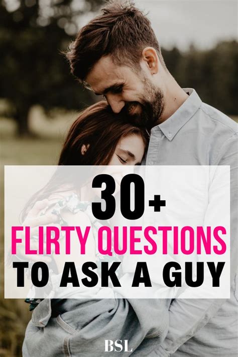 30 Flirty Questions To Ask A Guy By Sophia Lee Flirty Questions