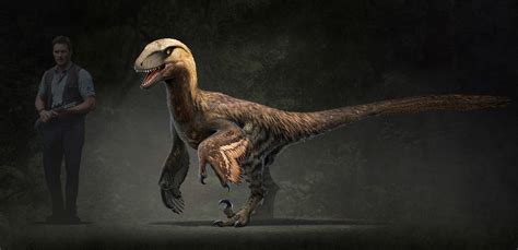 Feathered Raptor Unknow Artist Jurassicpark