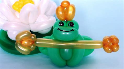 Лягушка из одного шара Frog Of One Balloon Balloon Tutorials