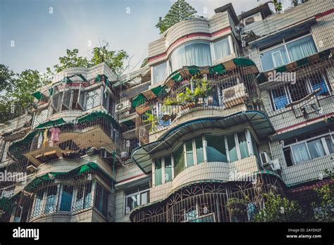 Balconies China High Resolution Stock Photography And Images Alamy