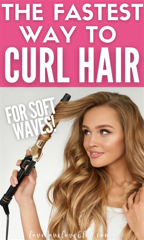The Fastest Way To Curl Hair Thats Thick And Long Curled Hairstyles