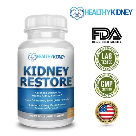 Kidney Restore - Best Kidney Supplement and Natural Kidney Remedy
