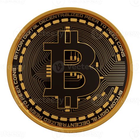 Bitcoin Cryptocurrency 3d Render 9668478 Png