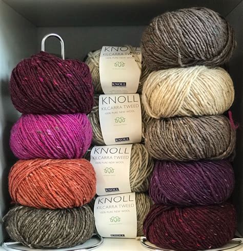 Knoll Kilcarra Tweed Aran Pure New Wool Via Yarn Etc