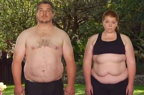 obese couple lose 187lbs between them before triumphant extreme makeover wedding mirror online