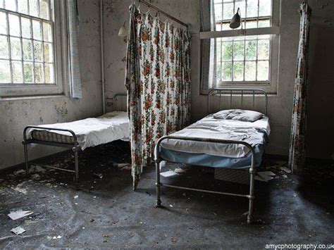 Asylum Abandoned Mental Hospital Ward With Beds By Amyartphoto
