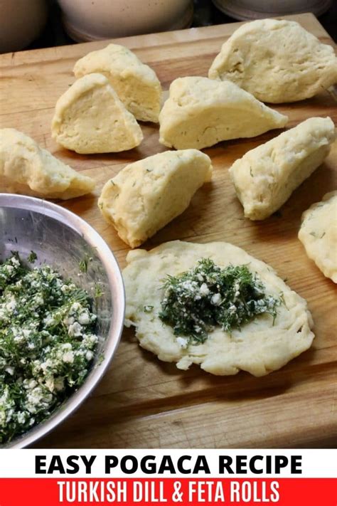 Turkish Pogaca Feta And Dill Bread Rolls Recipe DobbernationLOVES