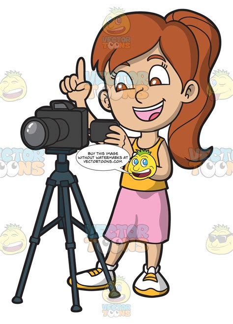 You can create interesting cartoon pics out of your own photos using this website. A Girl Taking Photographs With A Digital Camera - Clipart ...