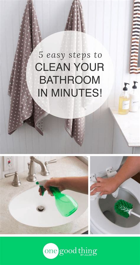How To Clean Your Bathroom Top To Bottom In Record Time Bathroom