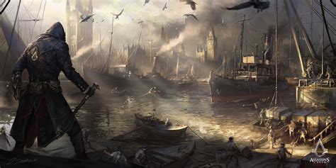 Assassins Creed Unity Concept Art Wallpapers Hd