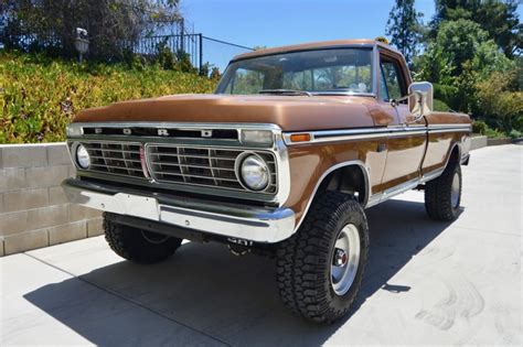 1974 Ford F 250 Ranger Xlt 4x4 4 Speed For Sale On Bat Auctions Sold