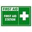 First Aid Station Label  Creative Safety Supply