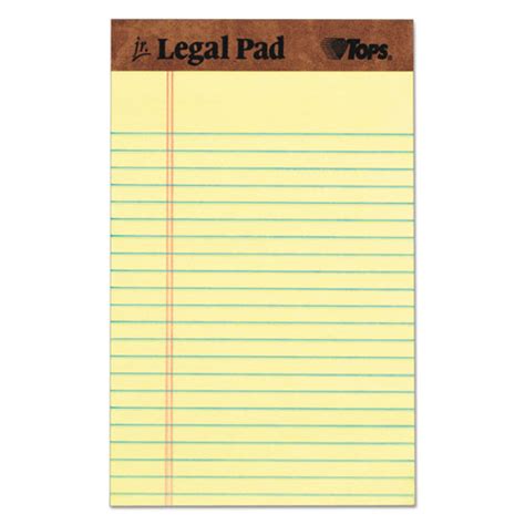 Bettymills Tops The Legal Pad Ruled Perforated Pads Tops 7501 Pk