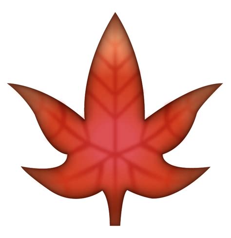 Fall Leaf Emoji Kiukkuinen