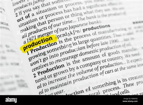 Highlighted English Word Production And Its Definition At The