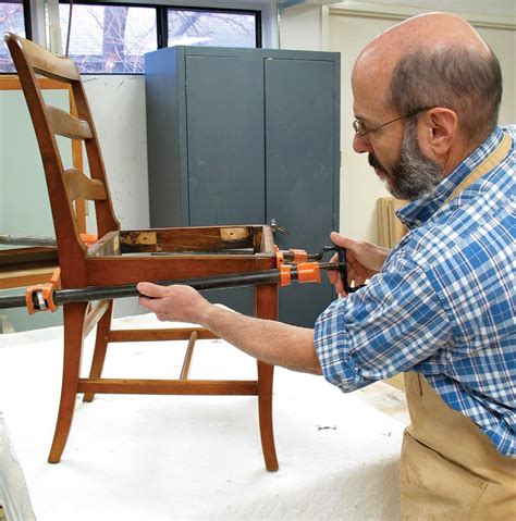 Very often, loose chair legs which are not easily removed. Regluing Doweled Chairs | Popular Woodworking Magazine