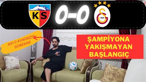 Fanatik Galatasaraylı Kayserispor Galatasaray maçını izlerse