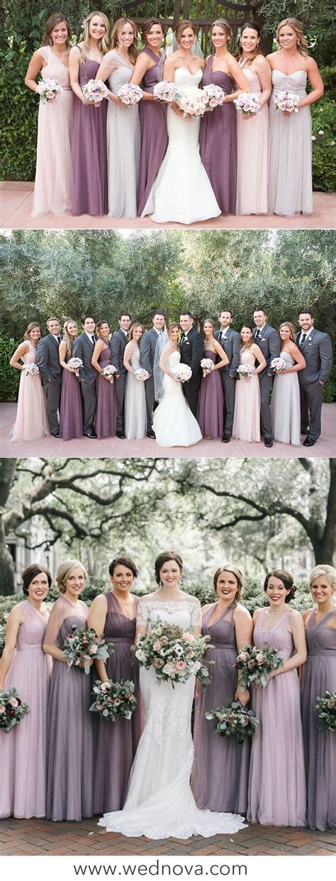 20 Dusty Mauve Bridesmaid Dresses Pictures