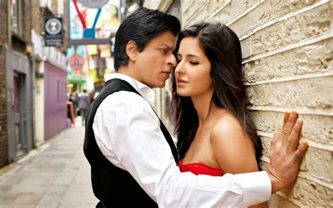 Sexy Wallpaper Katrina Kaif And Shah Rukh Khan In Movie Jab Tak Hai Jaan