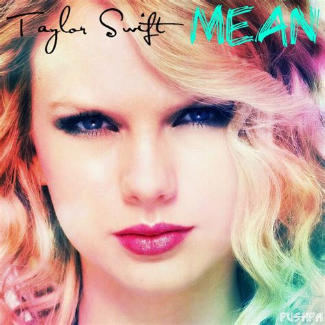 Taylor Swift Mean Album Cover