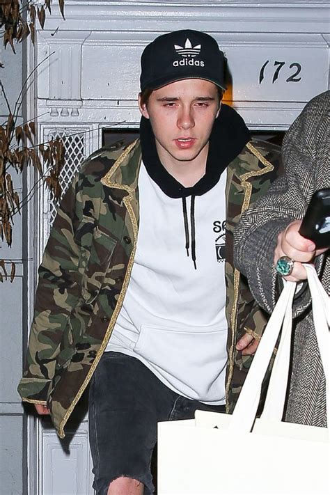 Victoria beckham shares daughter harper, 9, and sons cruz, 16, romeo, 18, and brooklyn 22. Brooklyn Beckham looks KNACKERED after bouncing between ...