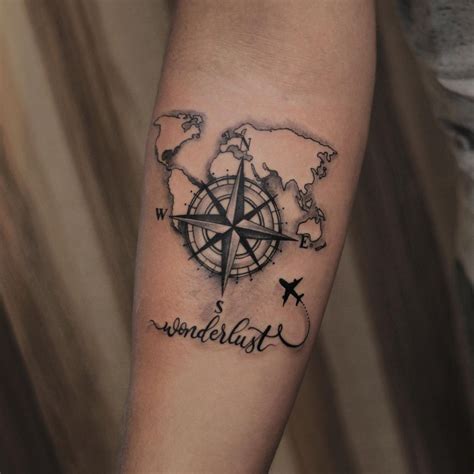 Compass Tattoo A Guide To Designs Styles And Meanings — Inkmatch