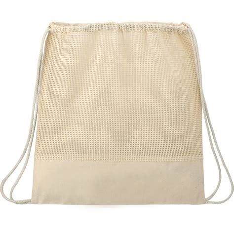 Leeds 3005 71 Cotton Mesh Drawstring Bag 220 Bags