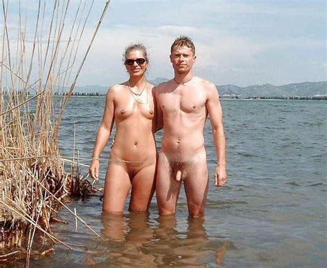 Nudist Playing Naked And Showing Guy S Uncut Hairy Dick And Woman With Flabby Tits And Hairy Cunt