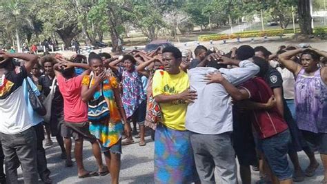 Papua New Guinea In Chaos As Police Open Fire On Students