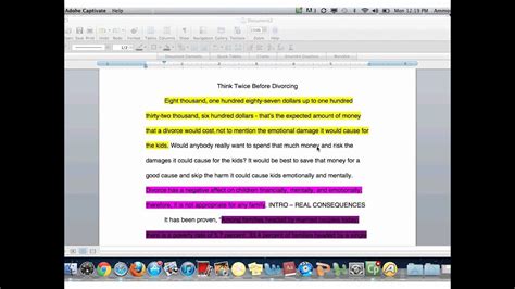 This is a rough draft example of a response essay written at the junior level of college. Essay Rough Draft - Highlighter Activity - YouTube
