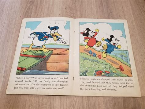 Walt Disneys Donald Duck 978 Whitman 1935 First Donald Duck Book
