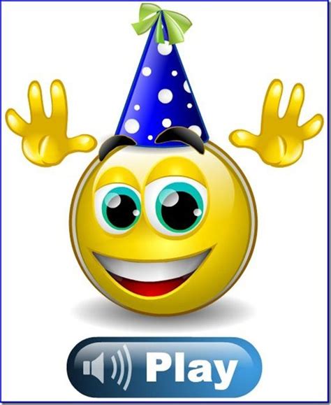 Pin By Tata On Emoji Happy Birthday Smiley Birthday Emoticons Happy Birthday Emoji
