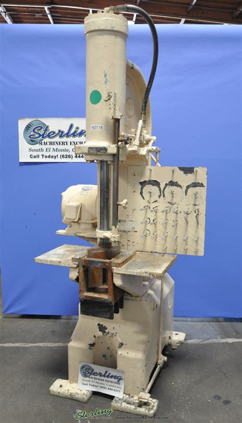 Used Greenerd Hydraulic Arbor Press Hydraulic Presses Sterling