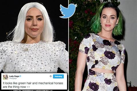 Lady Gaga V Katy Perry Gaga Takes A Jab At Rival In Bitter Tweet Irish Mirror Online