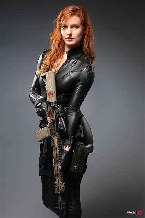 Ethereal Rose Lethal Women Girl Guns Guns Weapons