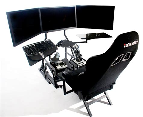 Rustic computer desk r2s gaming desk small game rooms flight simulator cockpit video game room design games gamer room projects gaming desk. R3volution Gaming Cockpit | PC Gaming Desk | Obutto