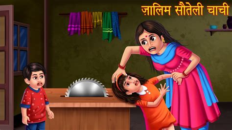 ज़ालिम सौतेली चाची Cruel Chachi Moral Stories In Hindi Bedtime Stories Kahaniya In Hindi