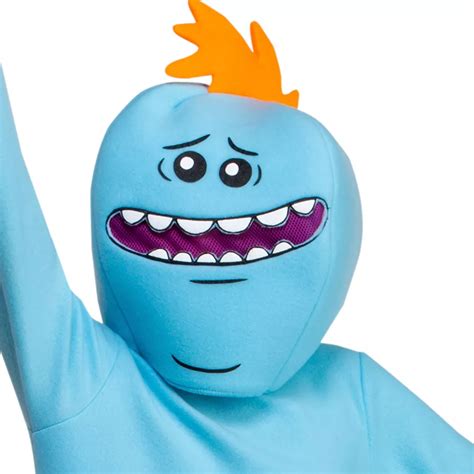 Teen Boys Mr Meeseeks Costume Rick And Morty Party City